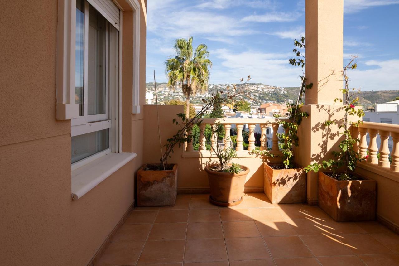 Platja de Larenal Javea Terraza + Piscina + Vistas Al Mar מראה חיצוני תמונה
